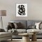 Stupell Industries Hindsight Black & Beige Framed Print Under Glass, design by Lucille Price